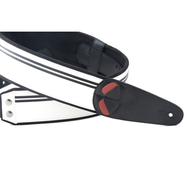 RightOn! Race-60 B&W Guitar Strap
